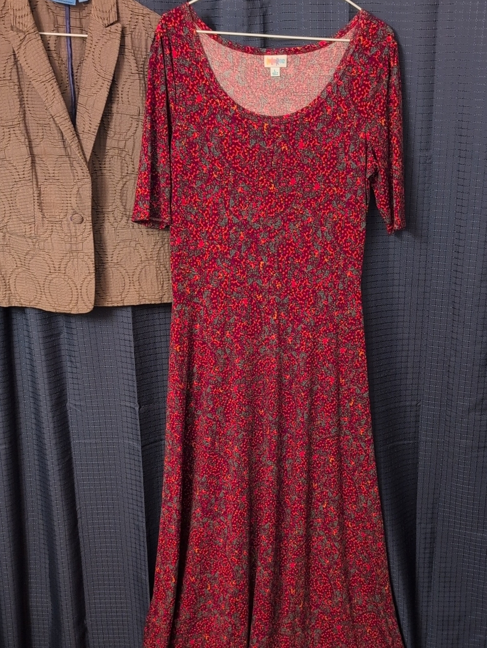 Like New LuLaRoe Maxi Dress - Ana - Sz L